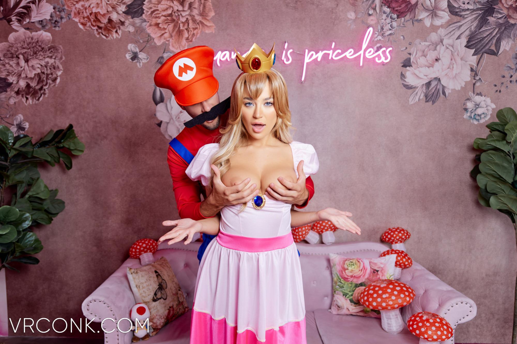 2000px x 1333px - Mario Princess Peach (A Porn Parody) Featuring Blake Blossom - VR Conk |  VRPornSeek