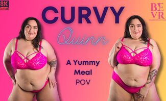 A Yummy Meal Featuring Curvy Quinn