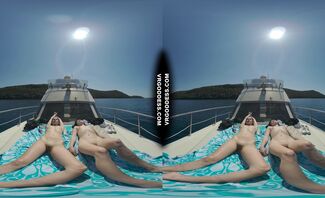 Josie And Matty Sunbathing Nude On Yacht In The Adriatic Sea