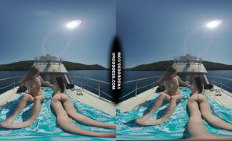 Josie And Matty Sunbathing Nude On Yacht In The Adriatic Sea