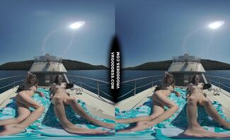 Josie And Matty Sunbathing Nude On Yacht In The Adriatic Sea