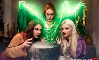 Hocus Pocus A XXX Parody Featuring Angel Wicky, Valentina Nappi, Zazie Skymm